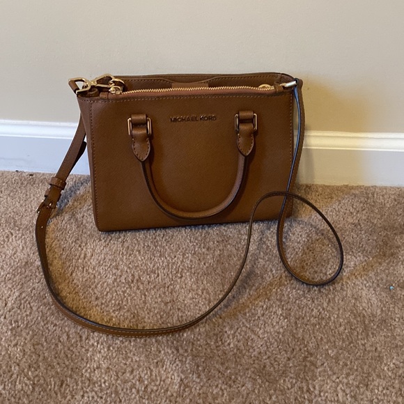 Michael Kors small tan satchel - Picture 5 of 5